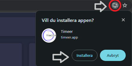 install timeer